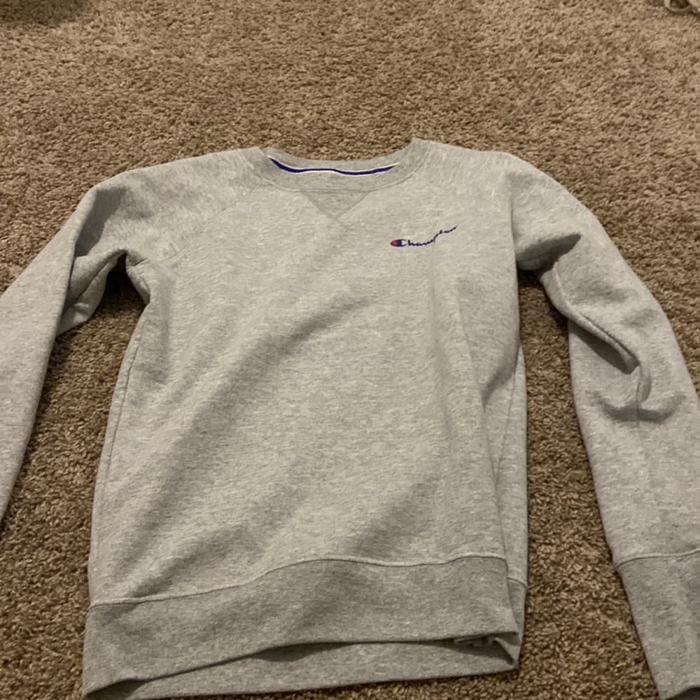 grey champion crew neck